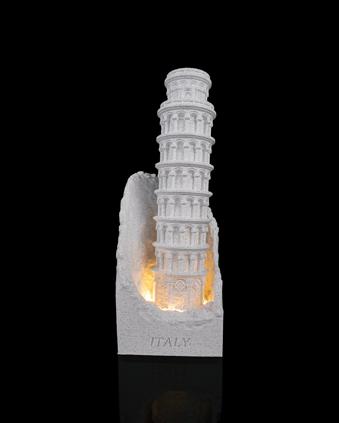 Schiefer Turm von Pisa – 3D Druck Miniatur Modell