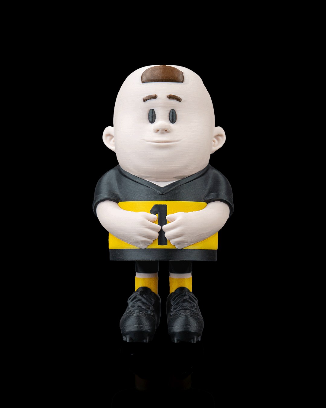 Torwart Figur 3D gedruckt – Goalkeeper Dekofigur