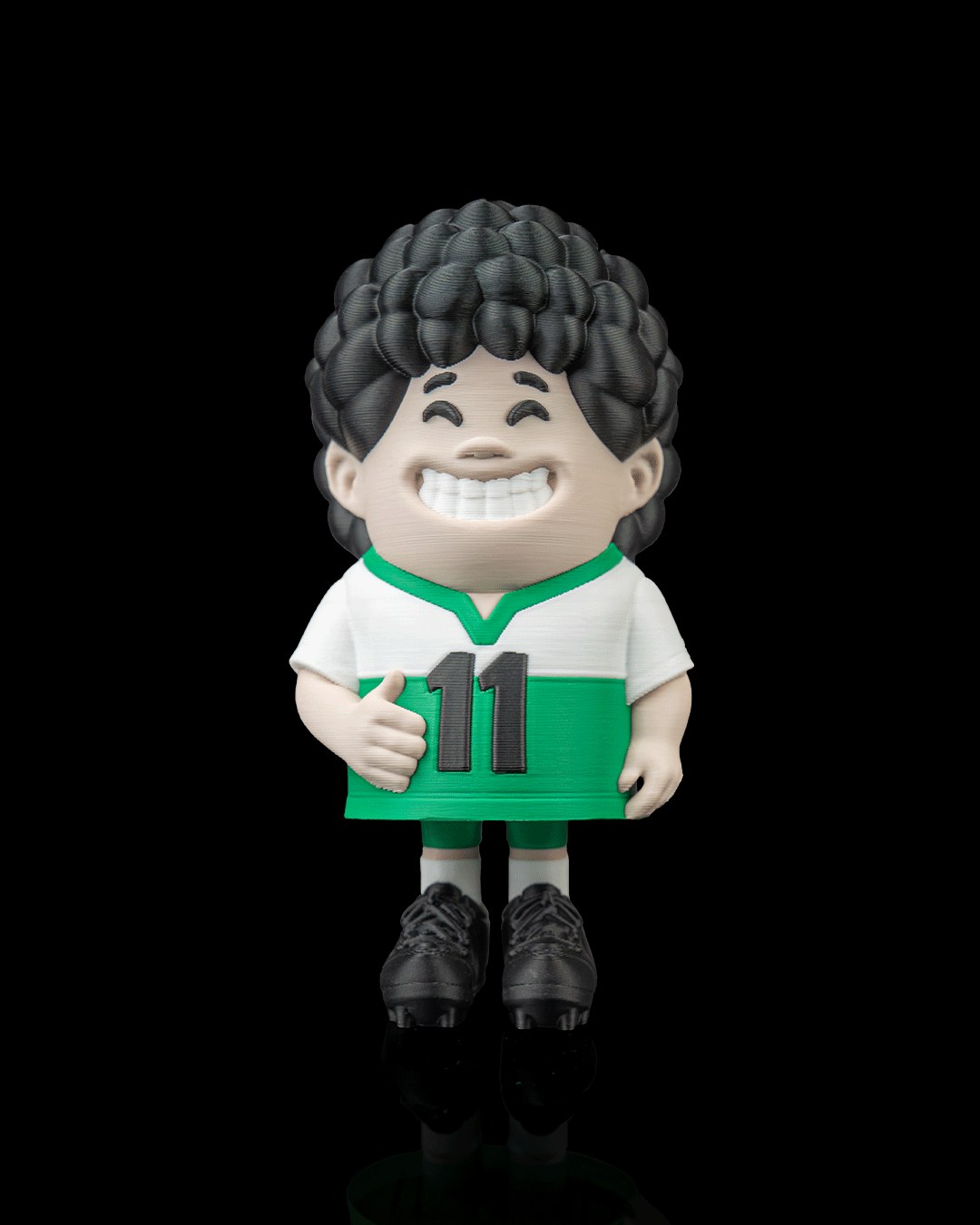 Left Winger 3D-gedruckte Eishockey-Figur – DIY LAB