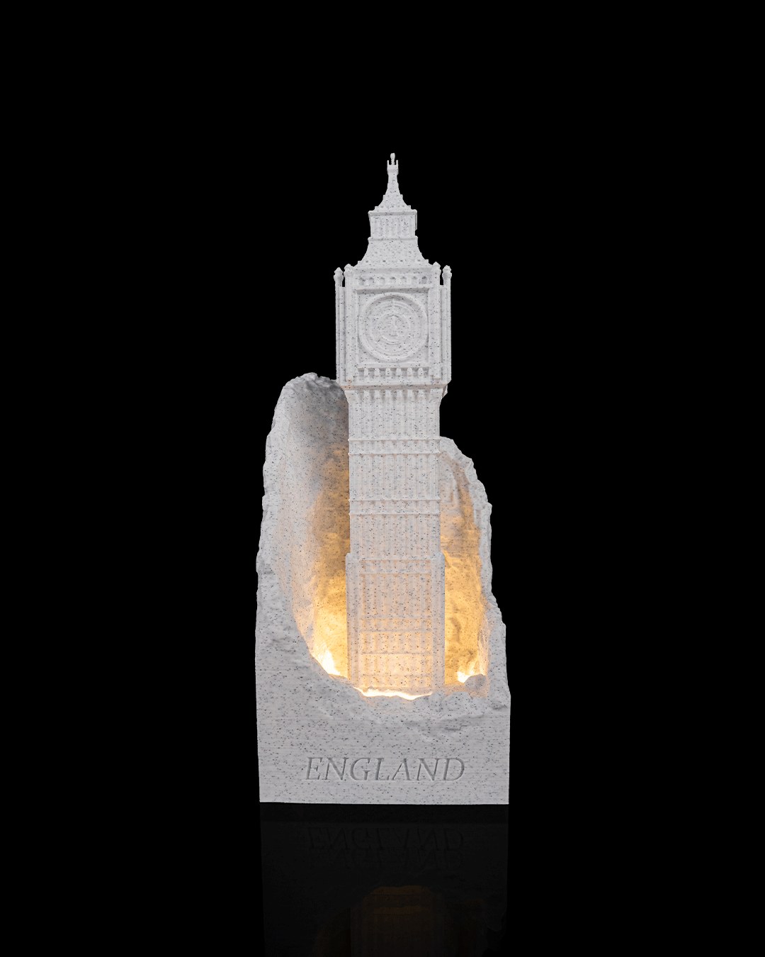 London Clock Tower Miniatur – 3D gedrucktes Deko-Modell