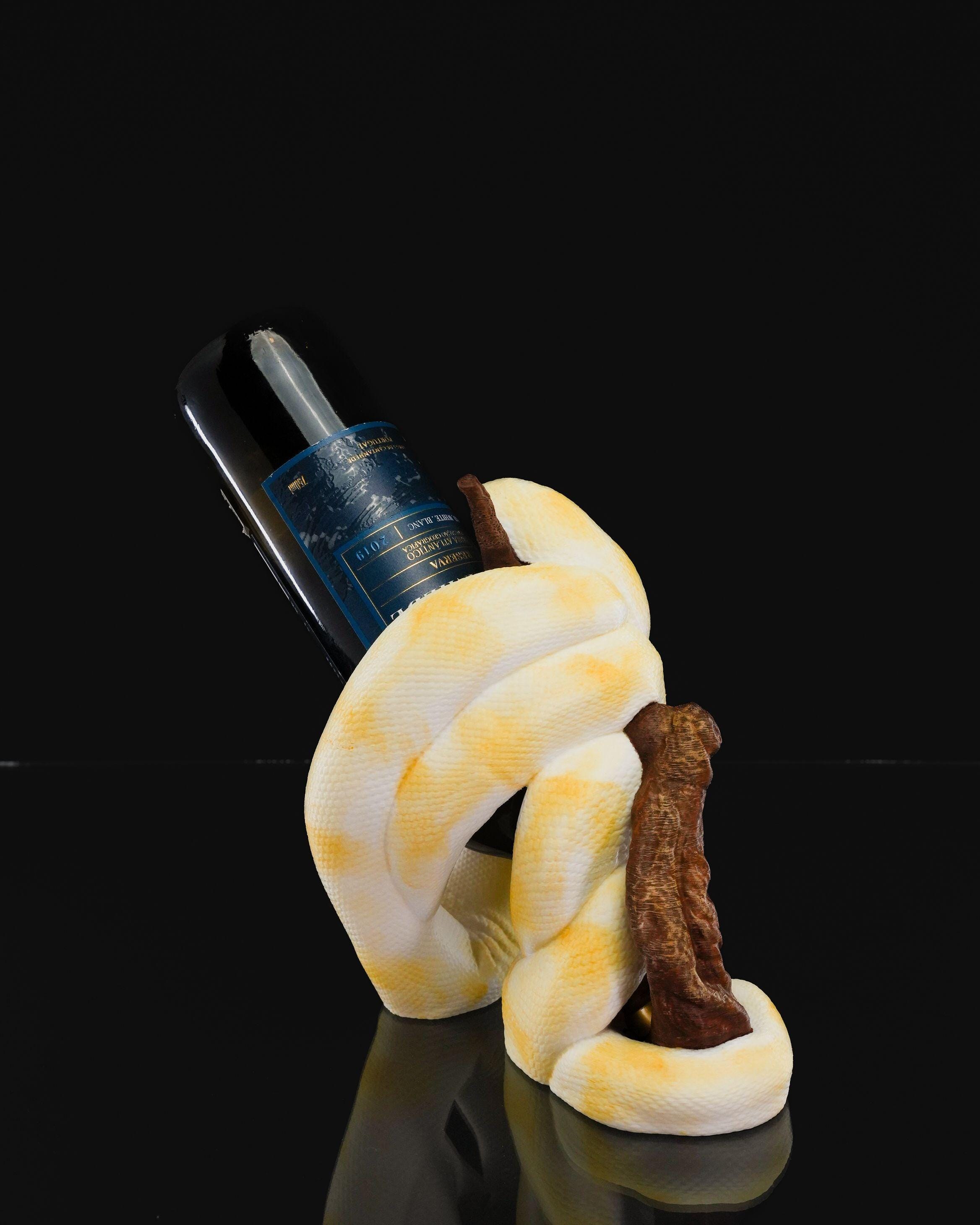 Ball Python Weinhalter - fertig produziertes 3D-Druck-Produkt