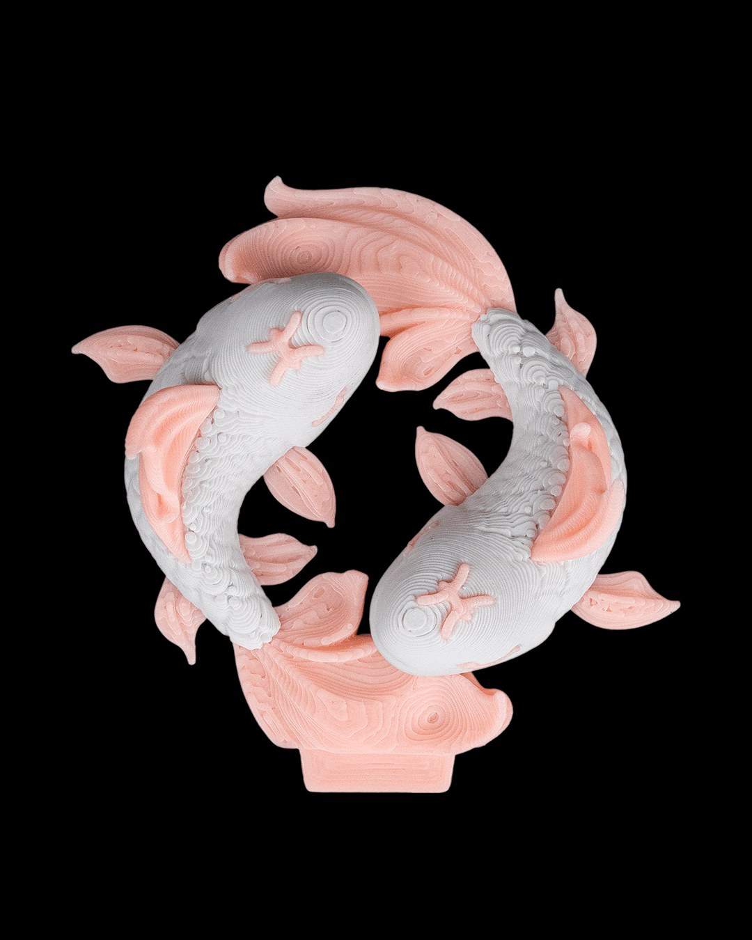 Fische Charm 3D Druck – Sternzeichen Schlüsselanhänger
