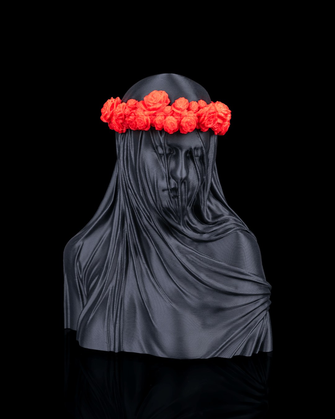 Veil of Silence Statue – 3D-gedruckte Dekofigur