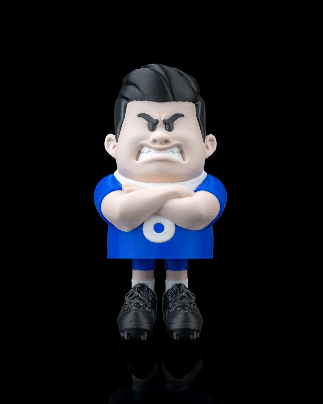 Defensives Mittelfeld Figur – 3D Fußballspieler Deko