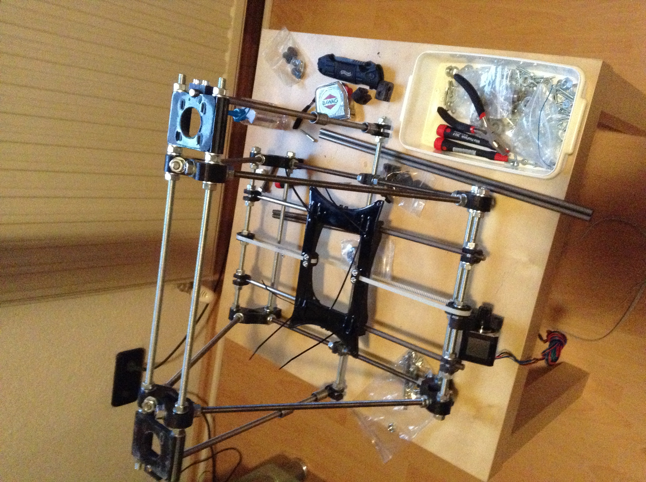 3D-Druck Throwback Bild – RepRap Mendel 2012 Erinnerung